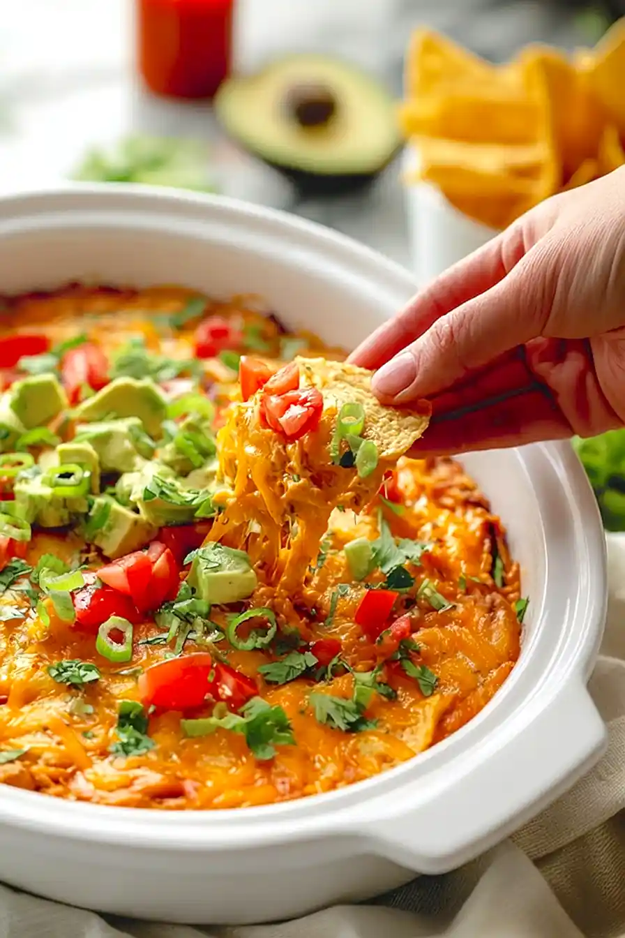 crockpot taco dip