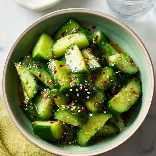 cucumber salad for one