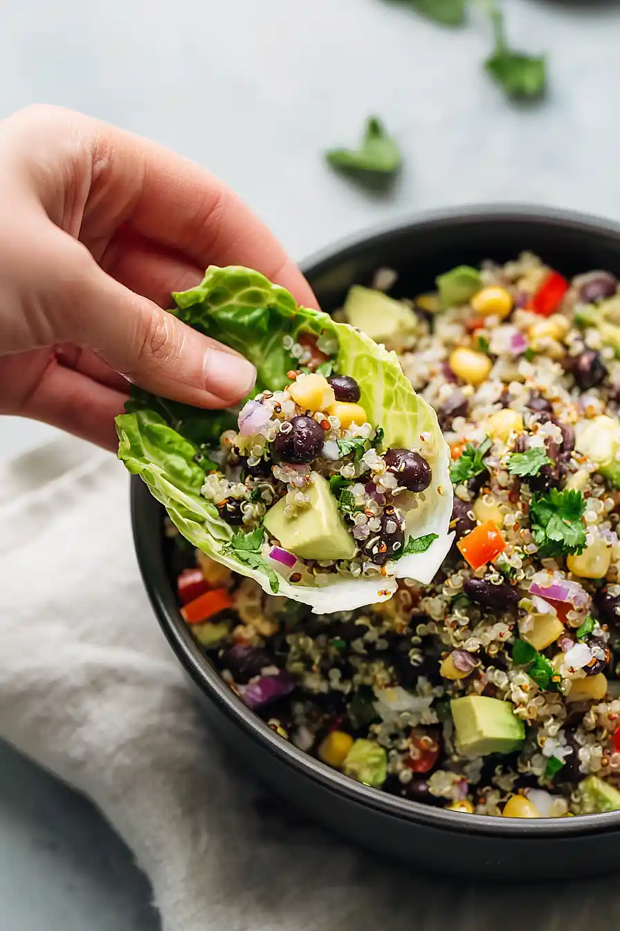 cowboy caviar quinoa salad