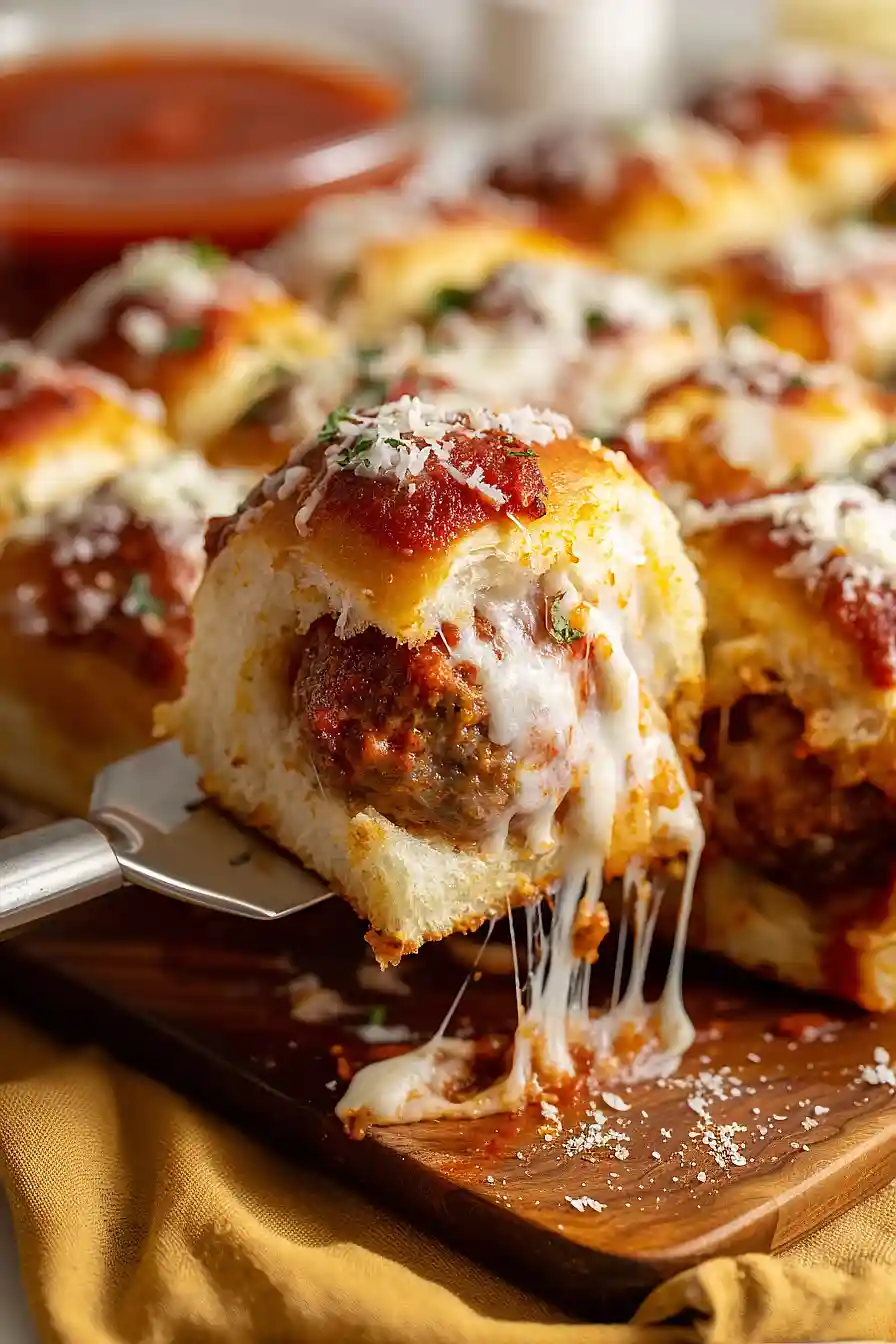 hawaiian roll meatball sliders