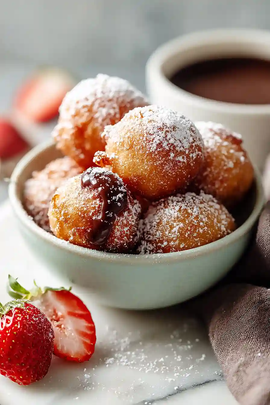 deep fried strawberries