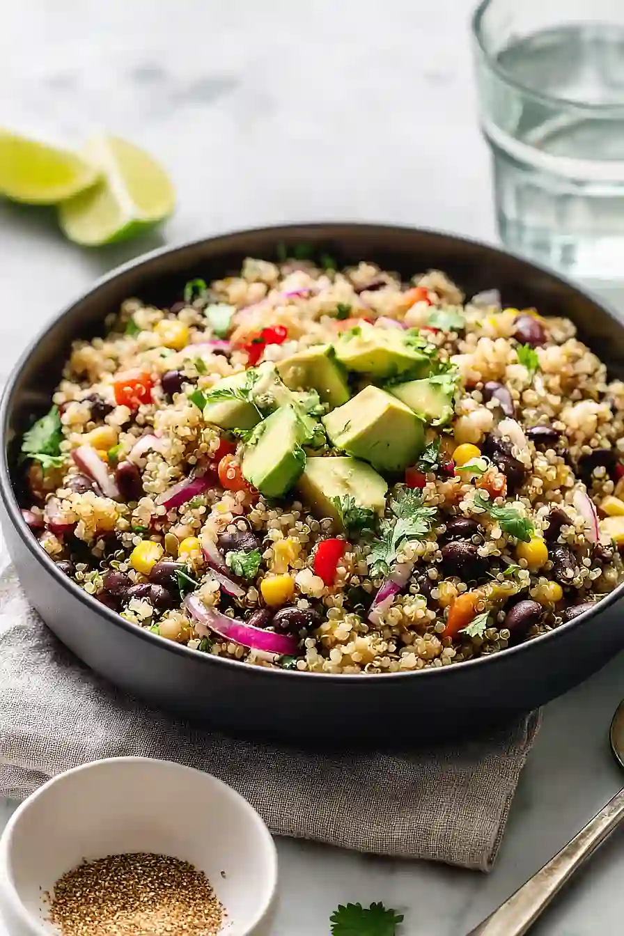 cowboy caviar quinoa salad