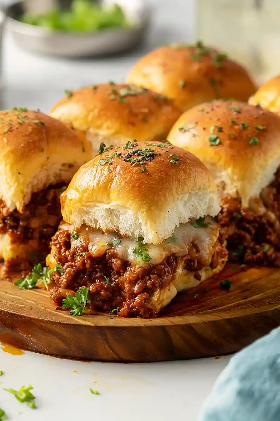 sloppy joe hawaiian roll sliders