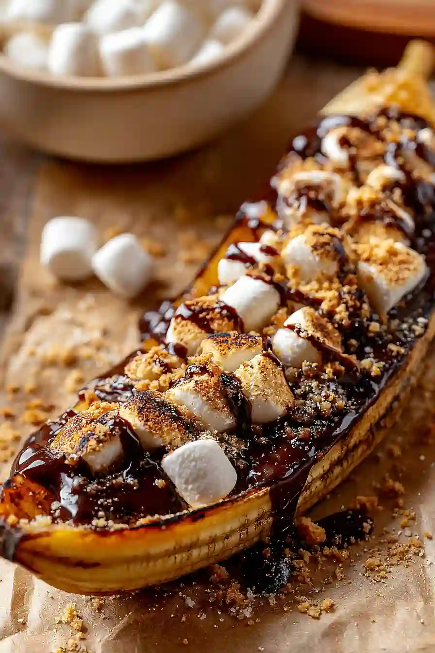 campfire banana boats