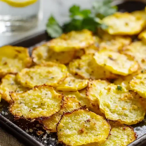 yellow squash chips