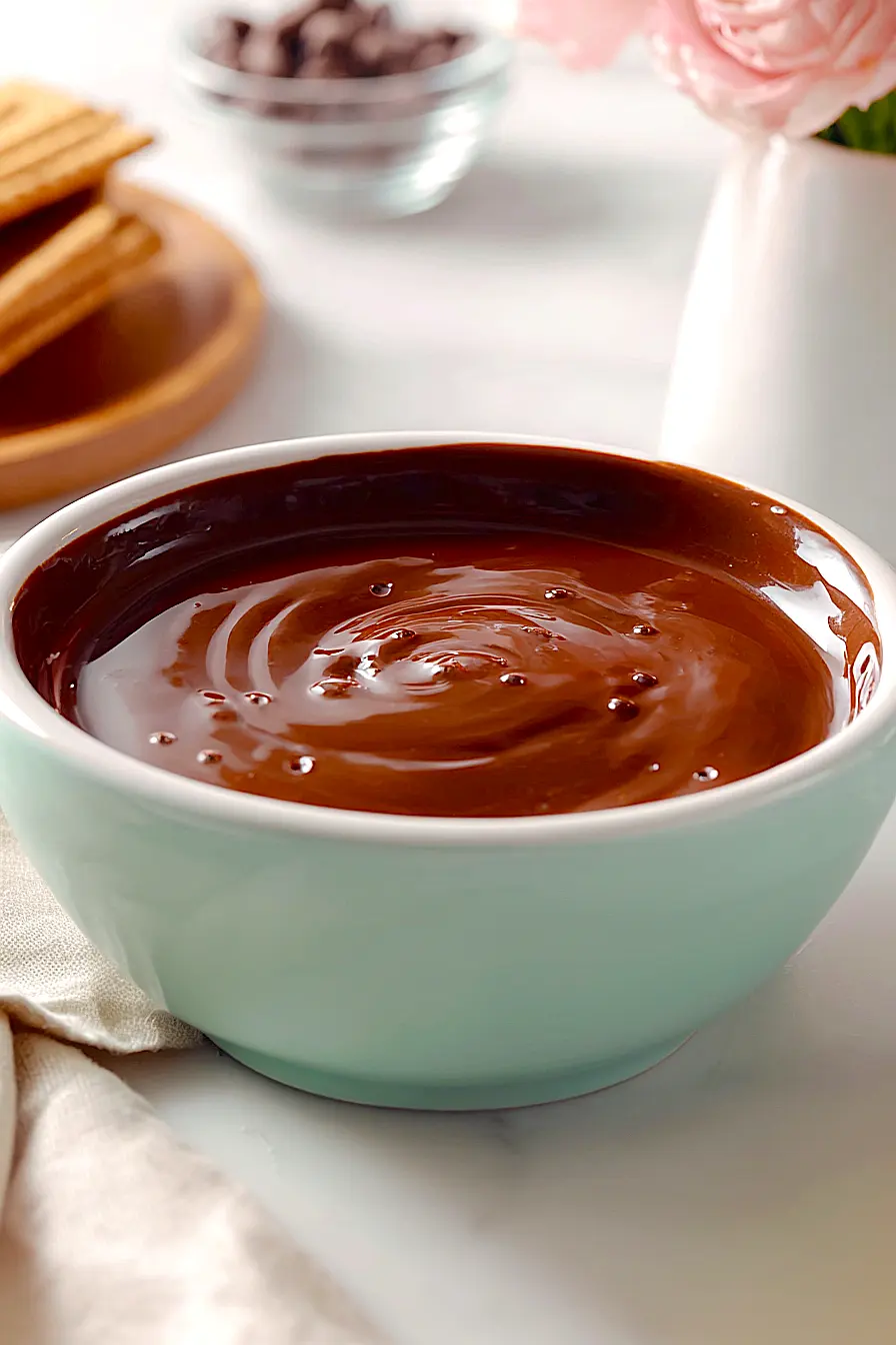 crockpot chocolate fondue