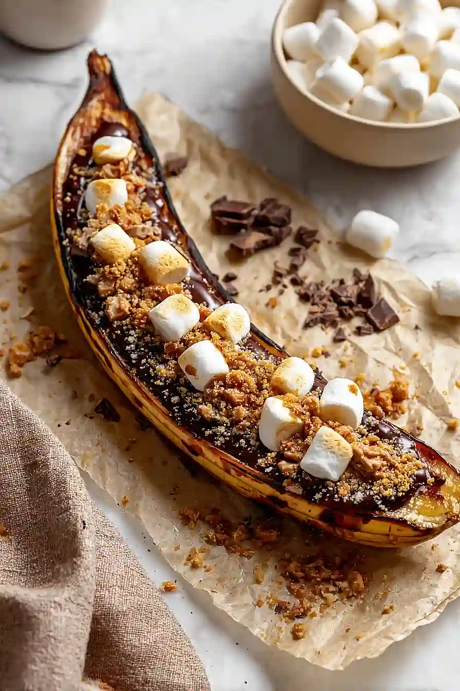 campfire banana boats