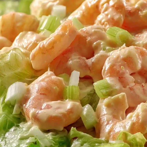 creamy shrimp salad