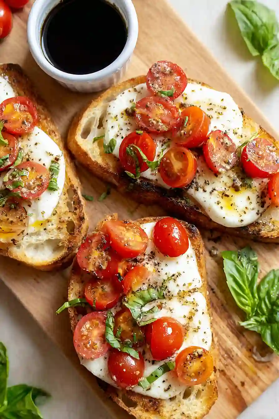 caprese toast