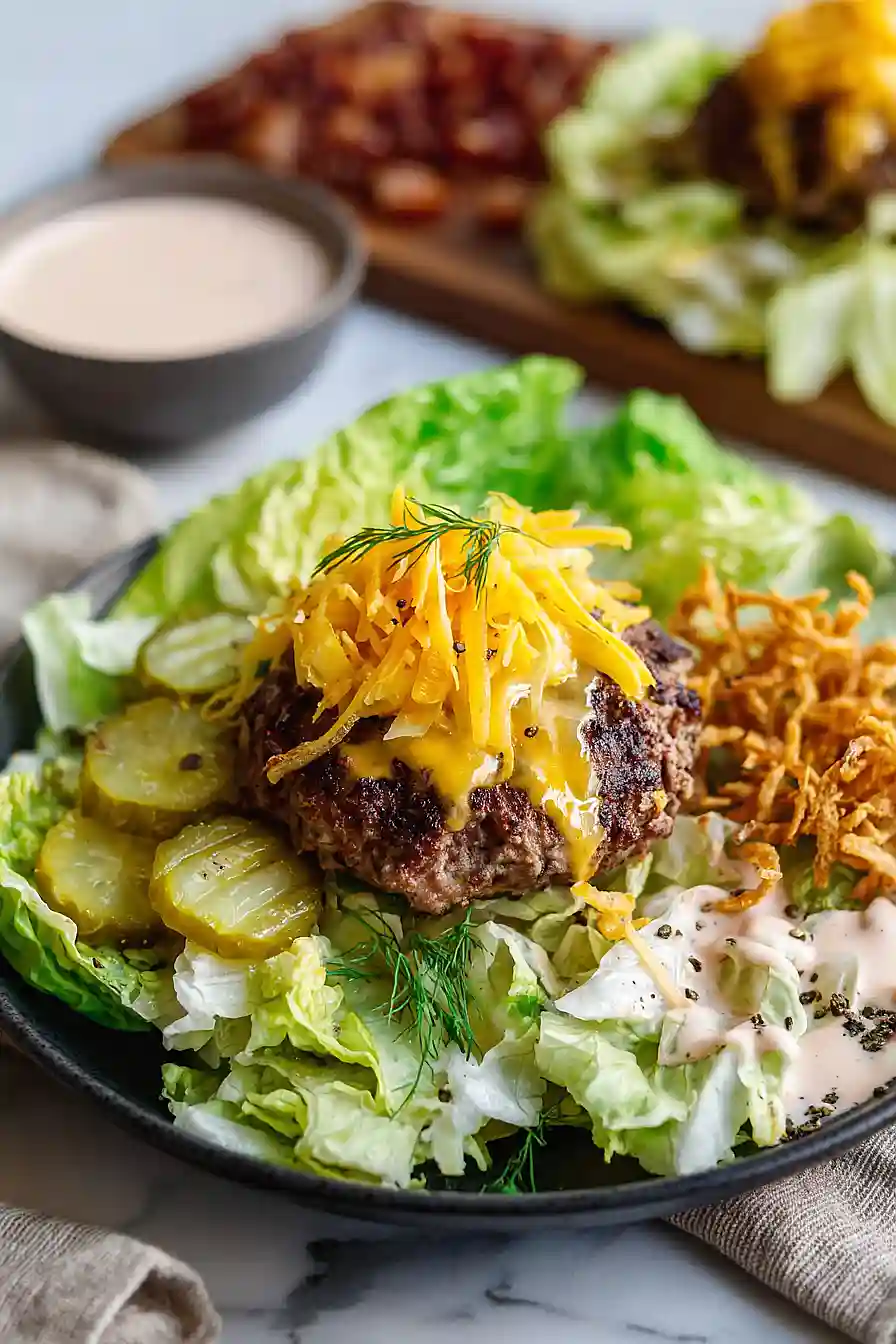 burger cobb salad