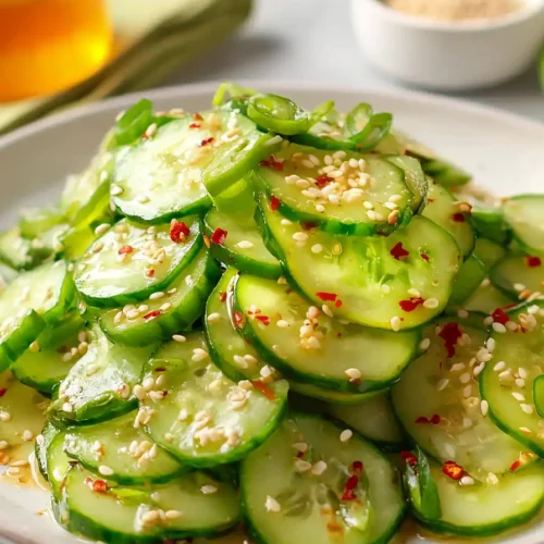gluten free cucumber salad