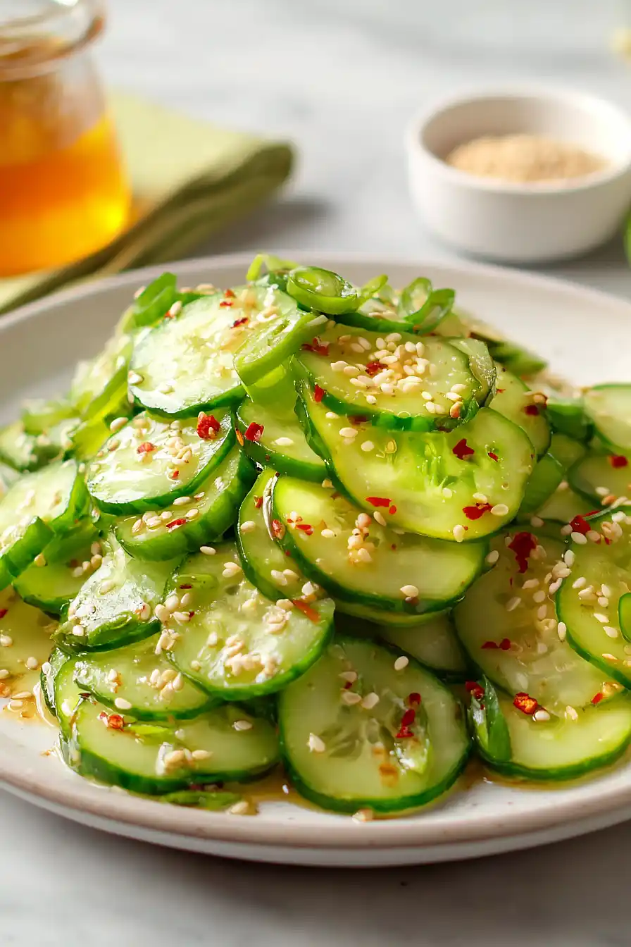 gluten free cucumber salad