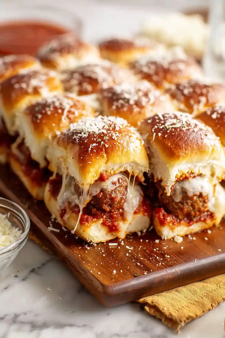 hawaiian roll meatball sliders