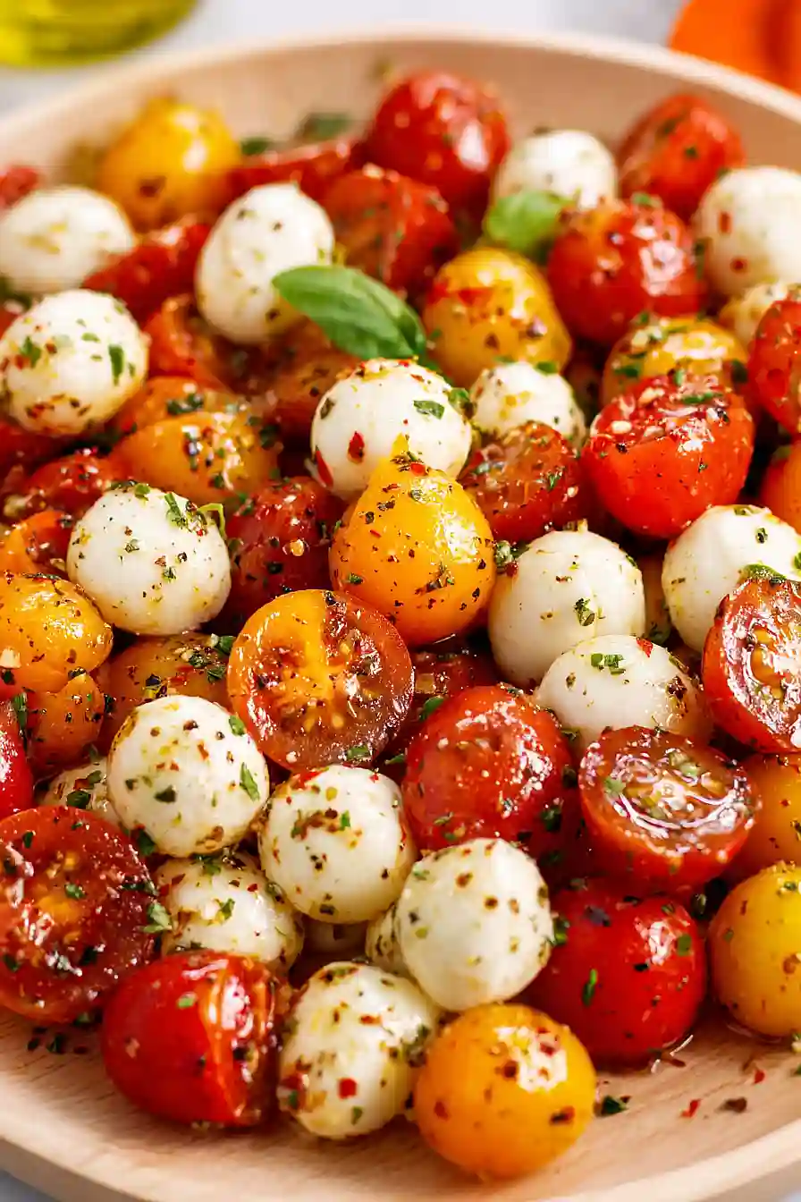 marinated caprese salad