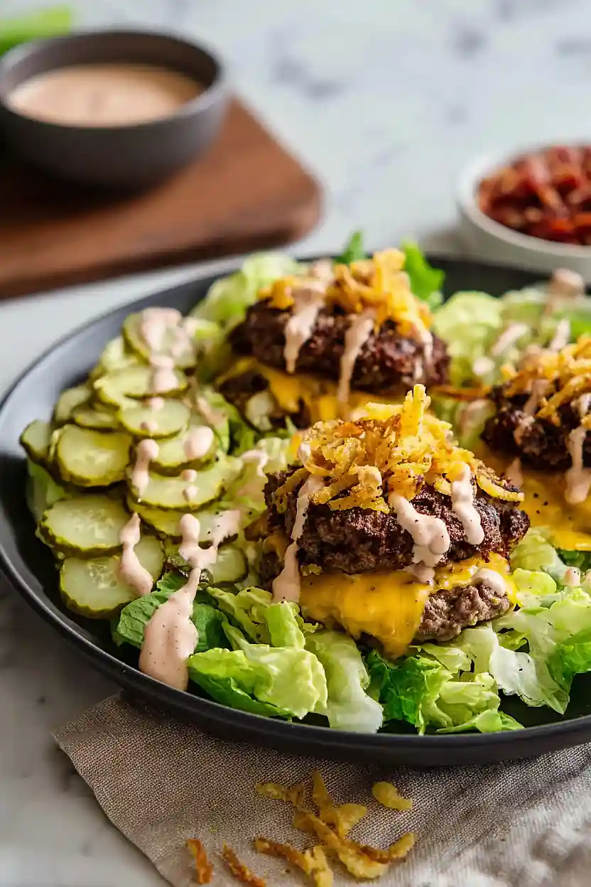 burger cobb salad