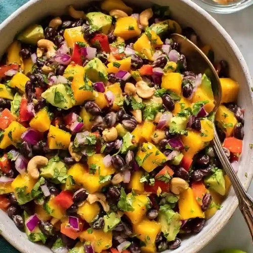 cowboy caviar with mango