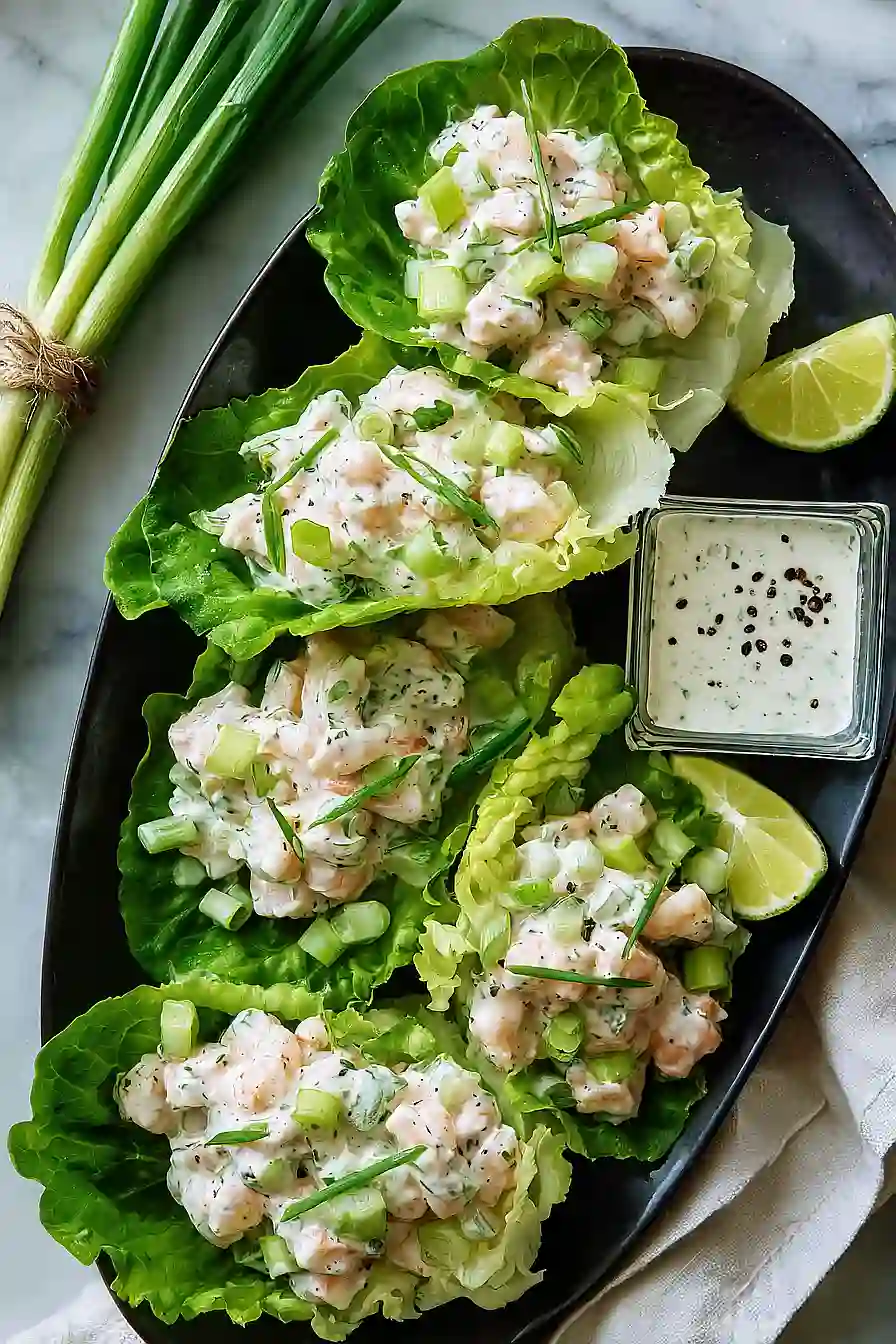 shrimp salad cups