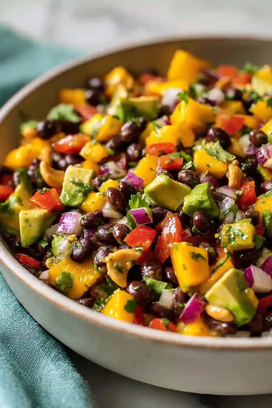 cowboy caviar with mango