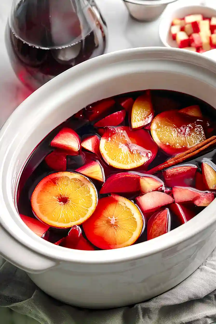 crockpot sangria