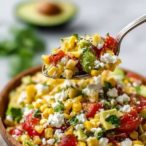 corn and feta salsa