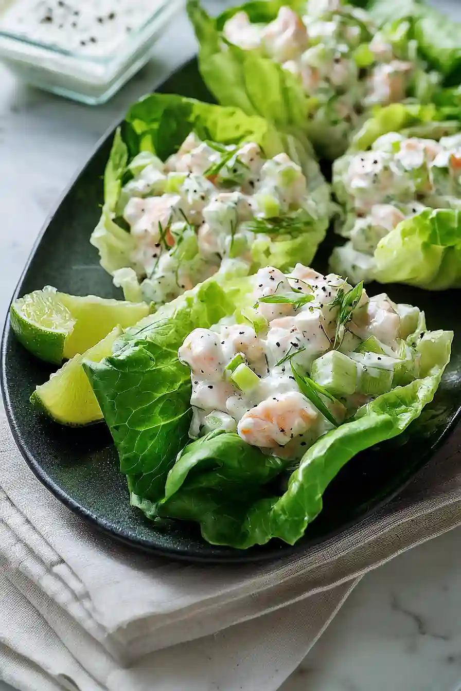 shrimp salad cups