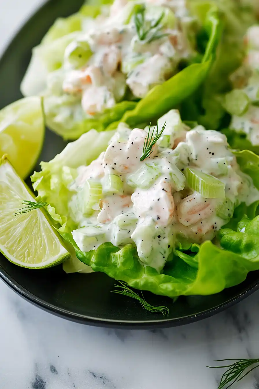 shrimp salad cups