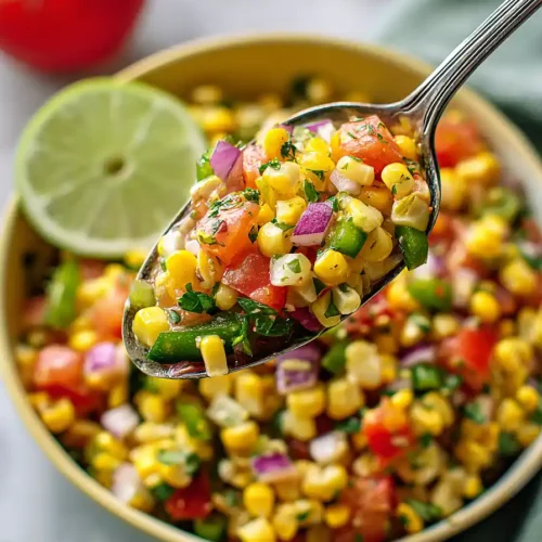 corn and jalapeño salsa