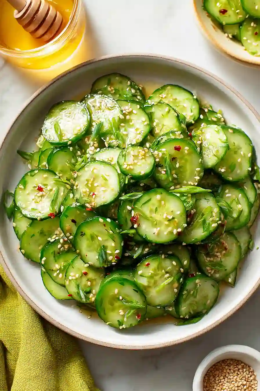gluten free cucumber salad