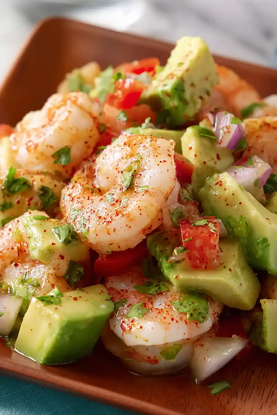 cold shrimp salad