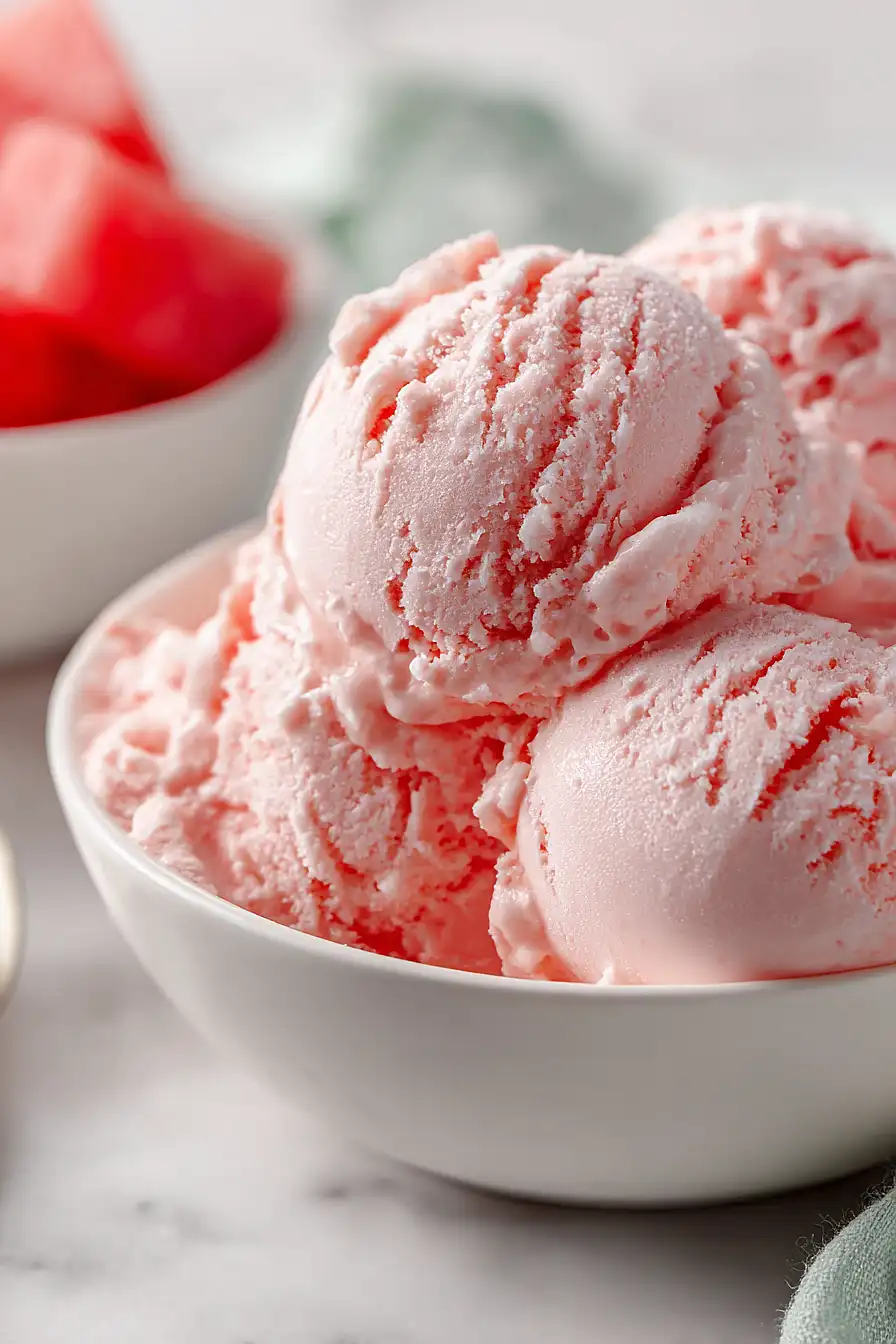 watermelon ice cream