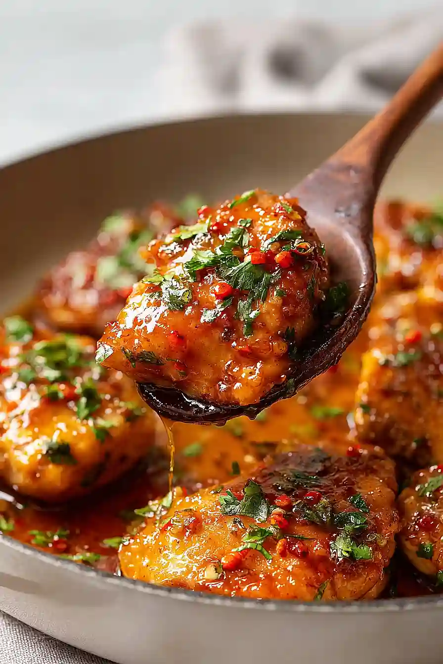 apricot glazed chicken