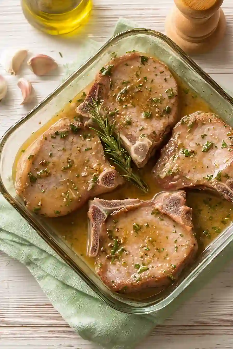 pork chop marinade with apple juice