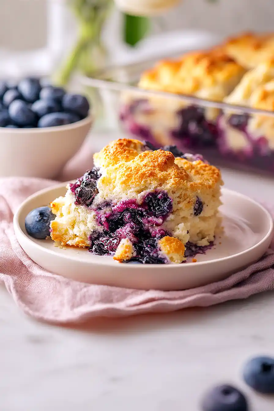 blueberry butter swim biscuits