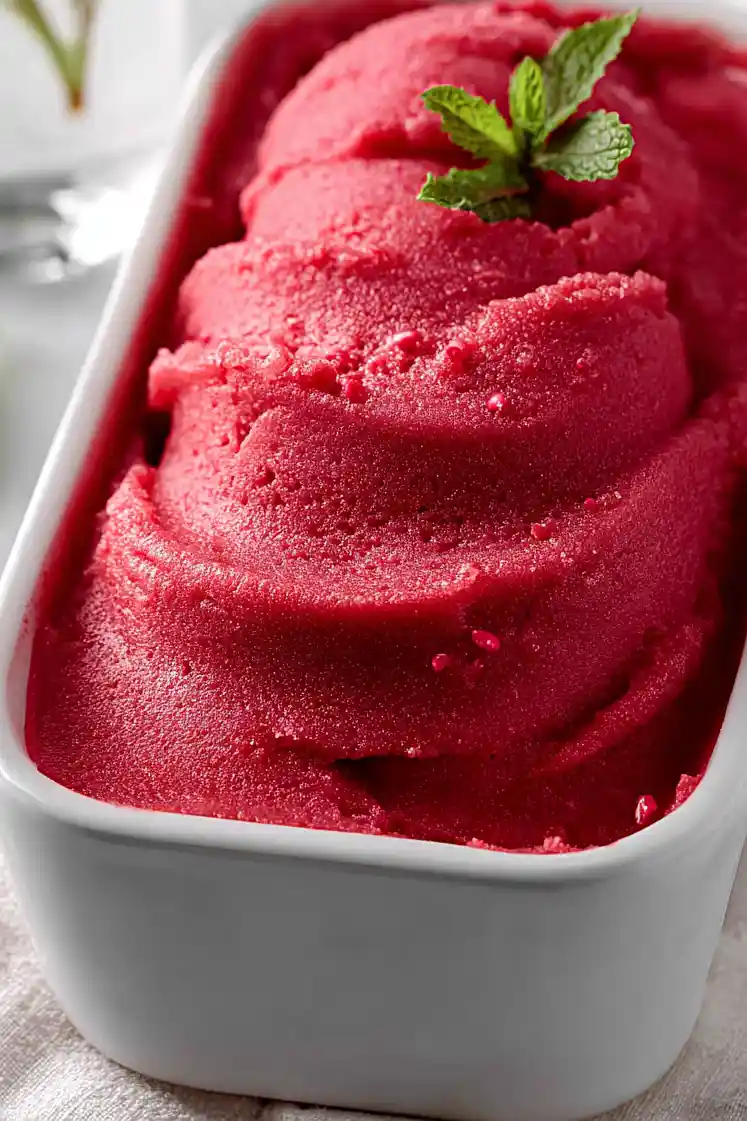 raspberry sorbet