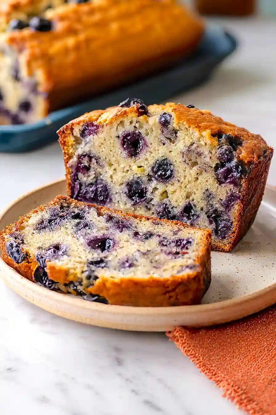 blueberry banana bread