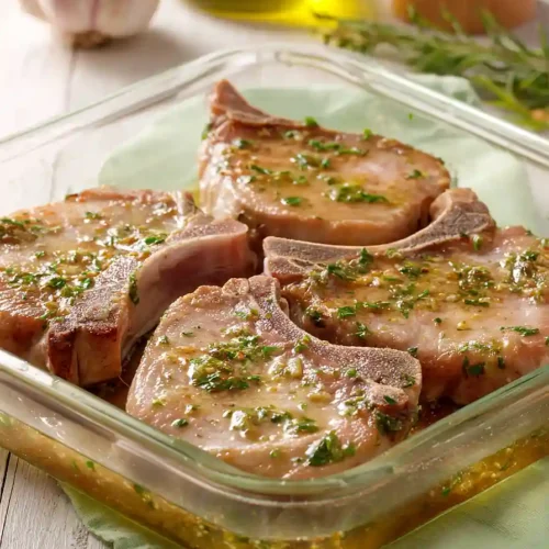 pork chop marinade with apple juice