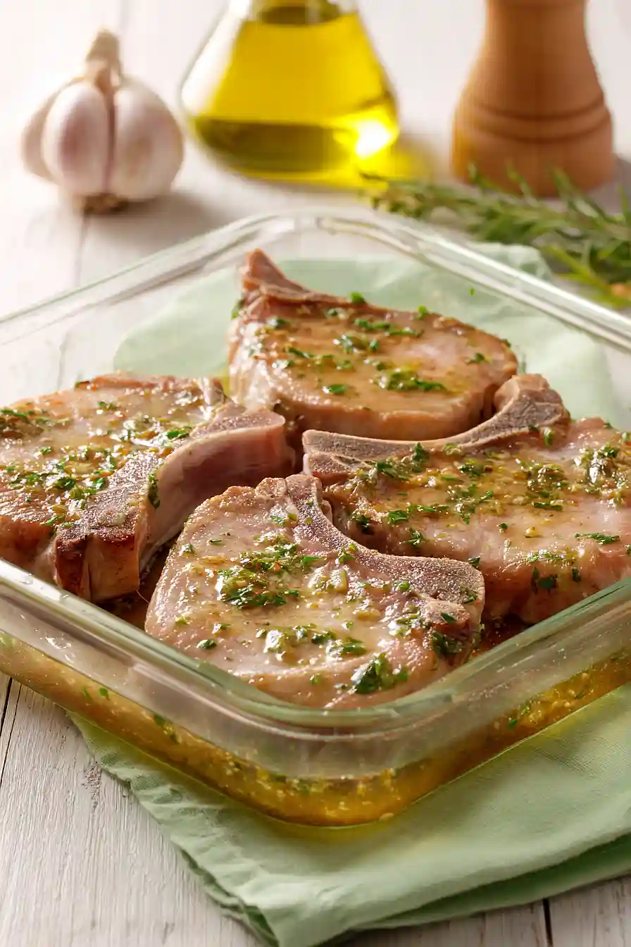 pork chop marinade with apple juice