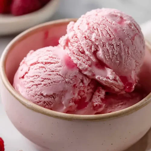 raspberry ice cream