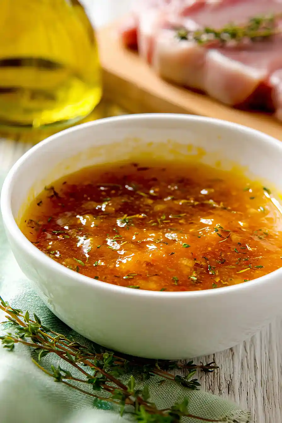 apricot marinade for pork chops