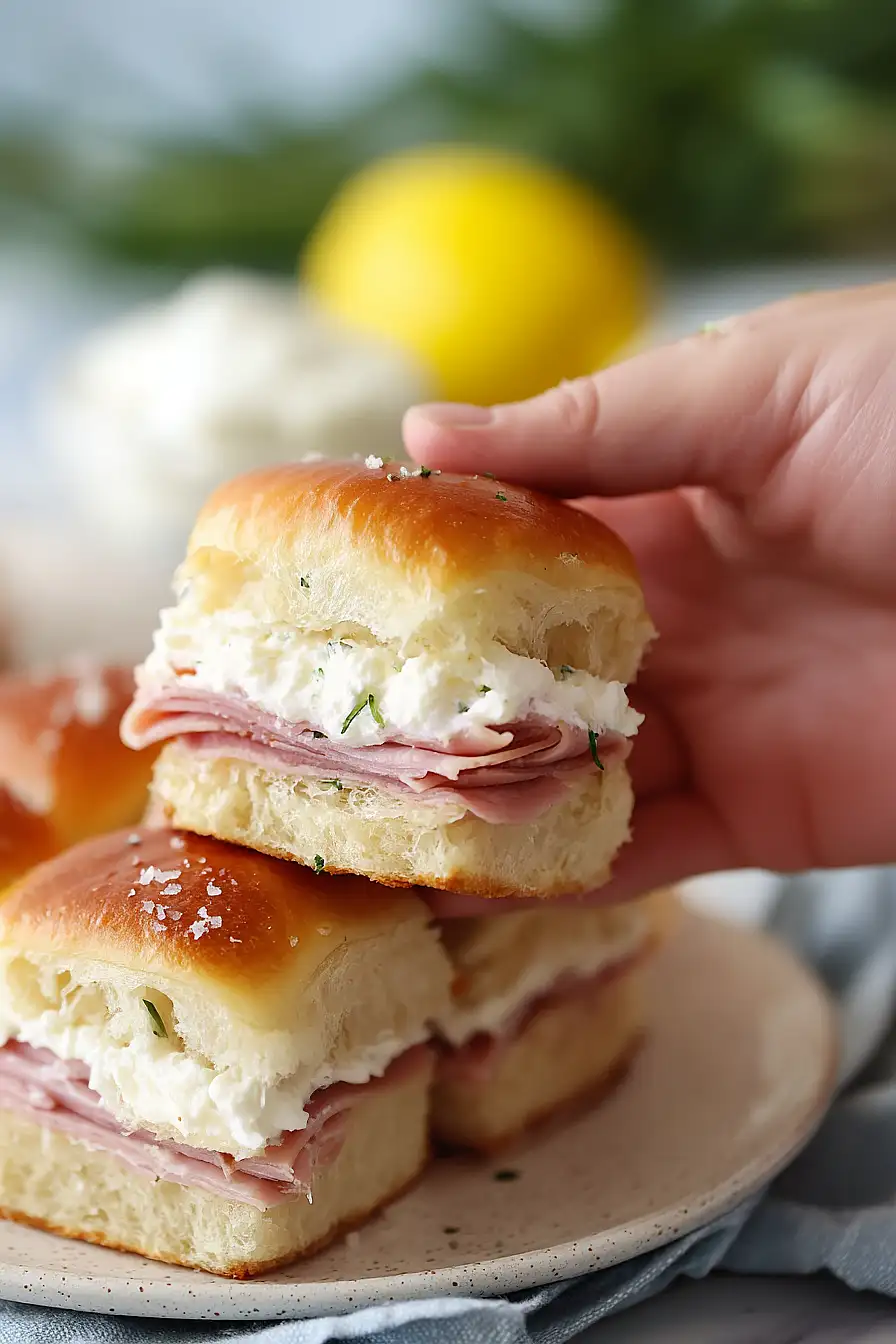 cream cheese hawaiian roll sliders