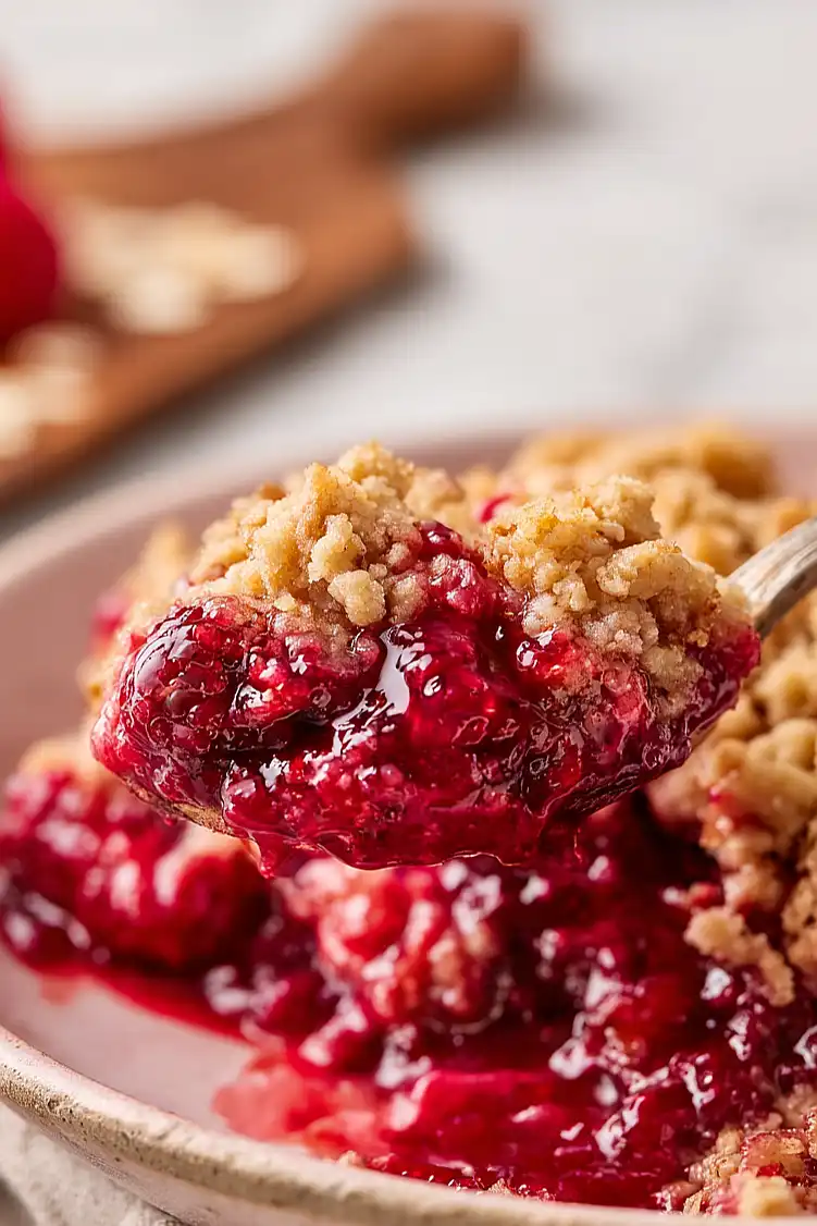 raspberry crumble