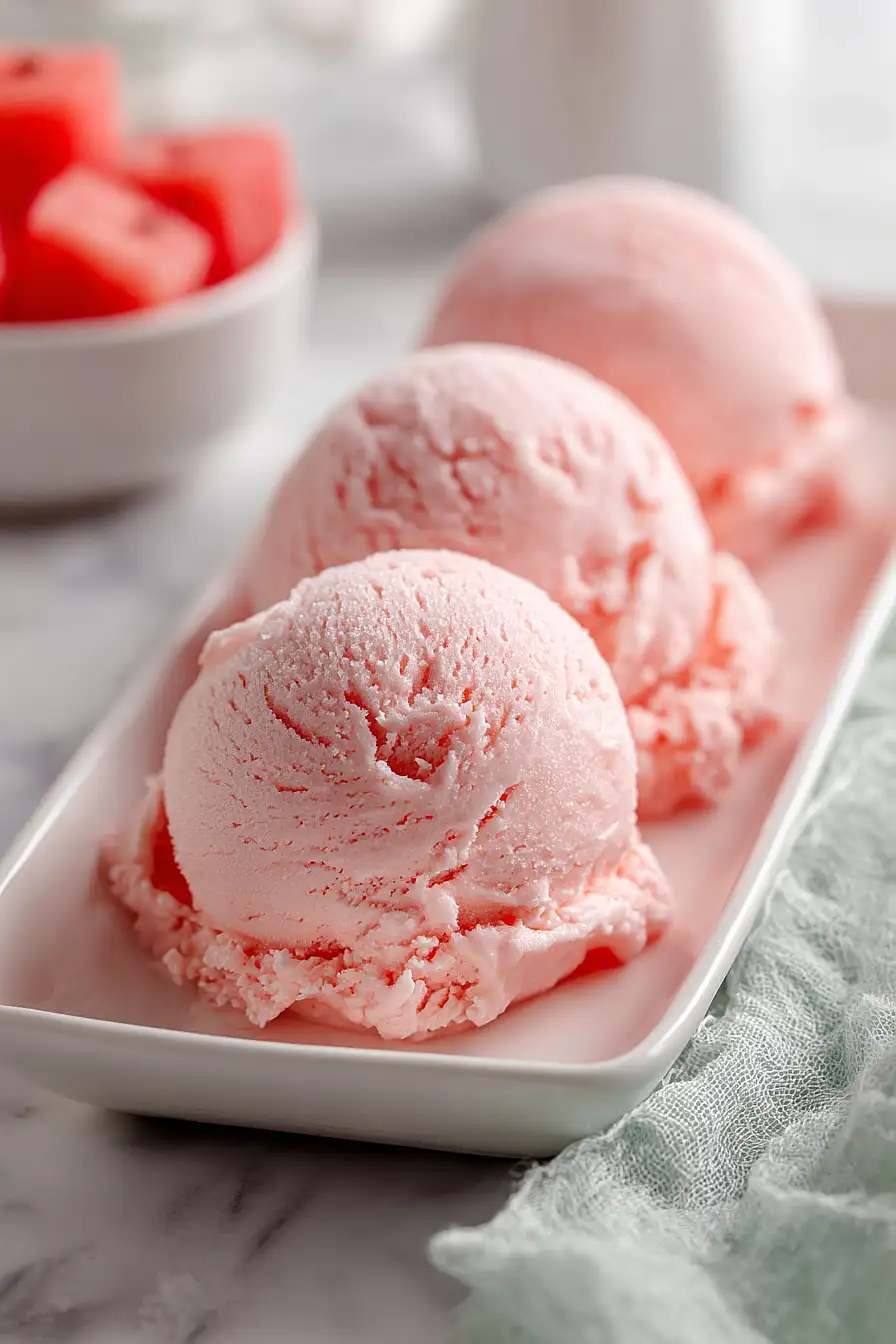 watermelon ice cream
