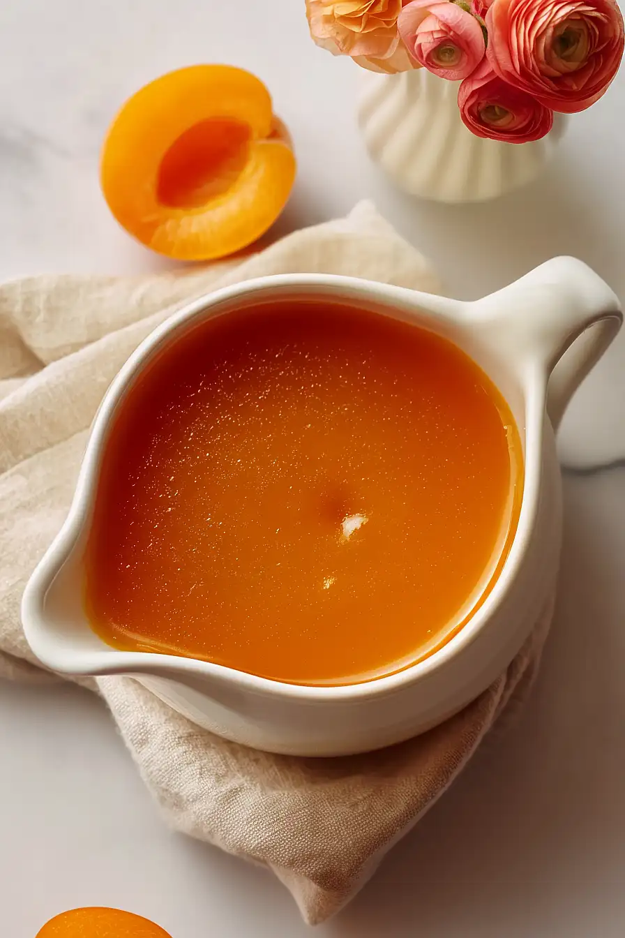 apricot glaze