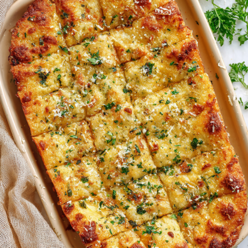 Easy Keto Garlic Bread