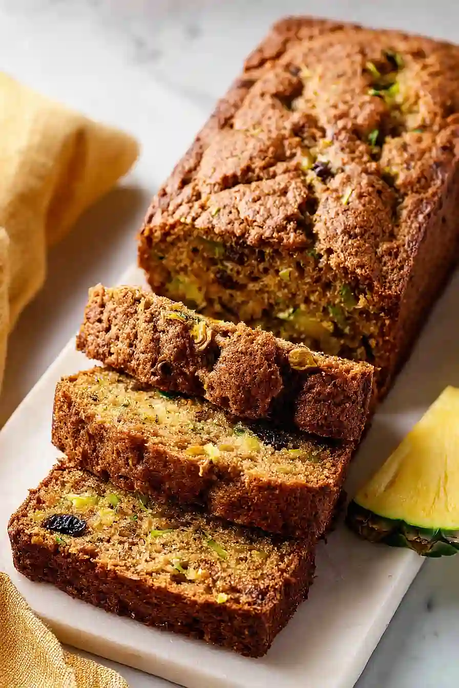 zucchini pineapple bread