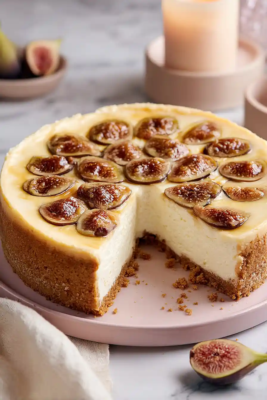 fig cheesecake