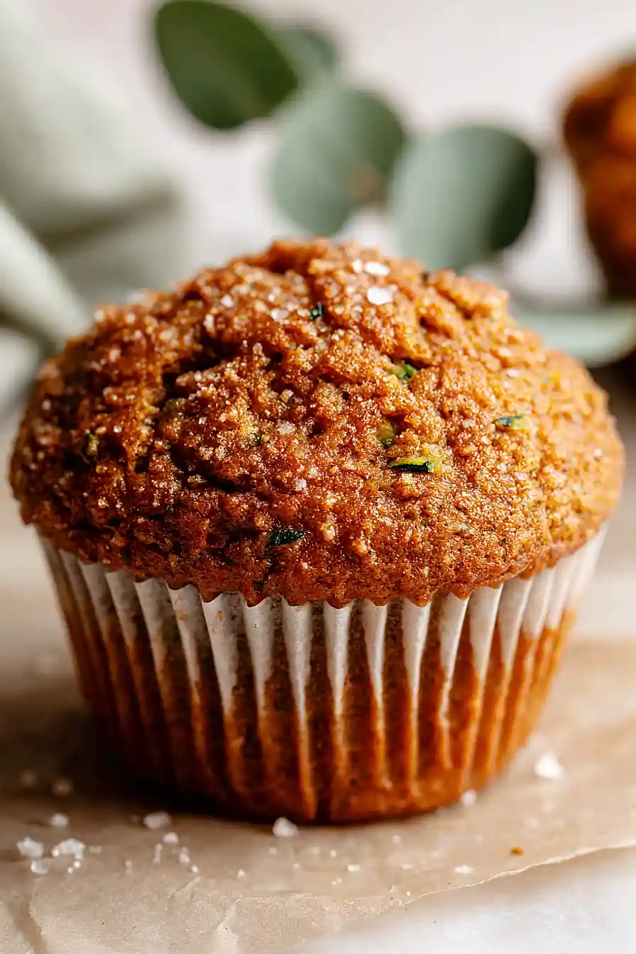 healthy zucchini muffins