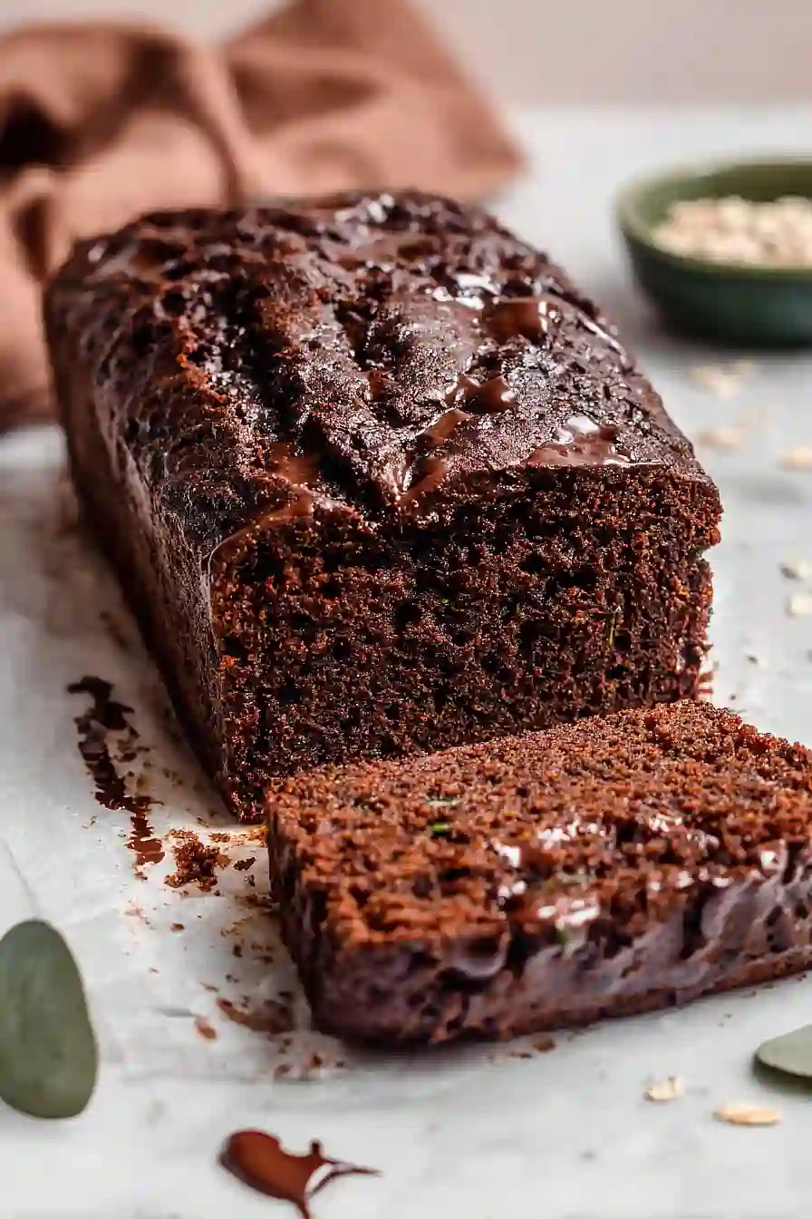 healthy chocolate zucchini bread