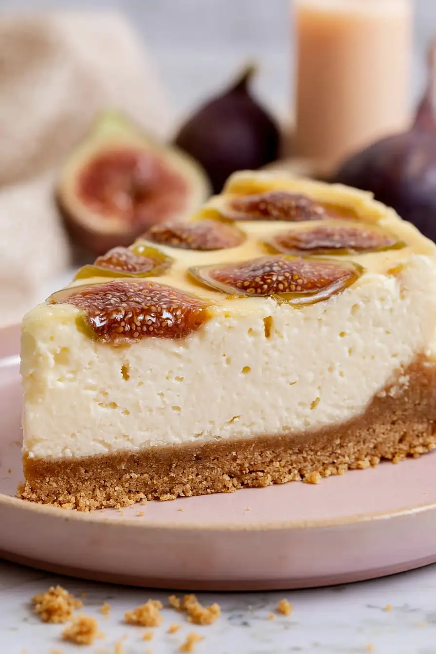 fig cheesecake