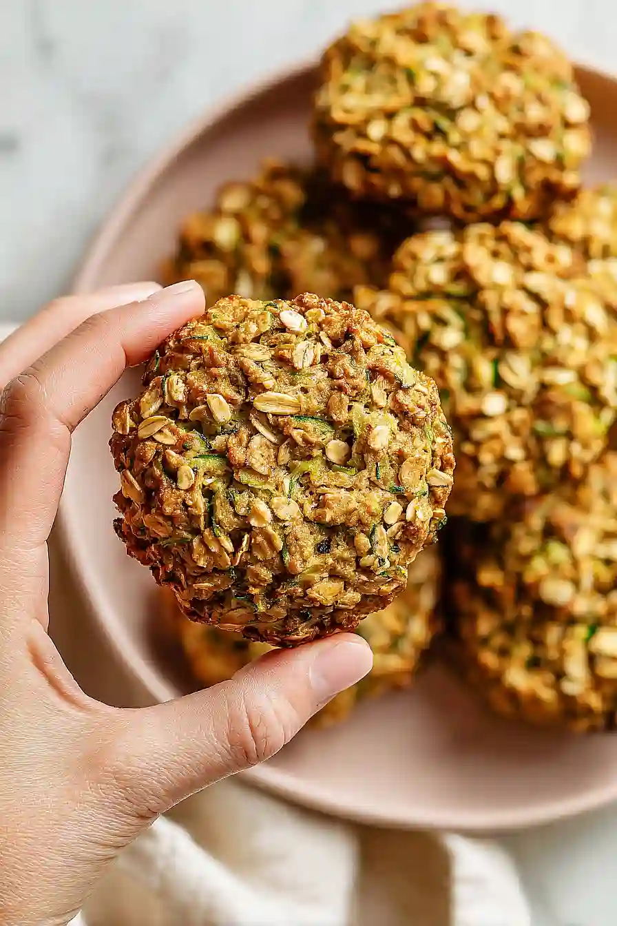 healthy zucchini bread breakfast cookies